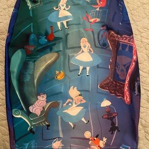 Blackmilk Disney Alice in Wonderland Fleece Pencil Skirt